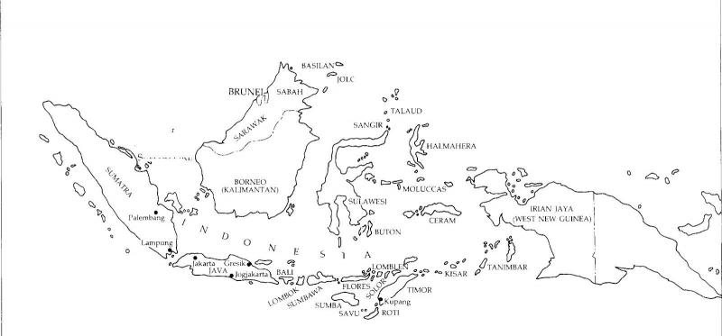 Peta Indonesia Peta Indonesia Provinsi Hitam Putih Images And The