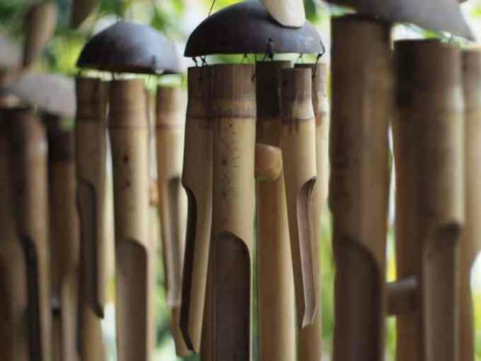 Cara Membuat Lonceng Angin Dari Bambu