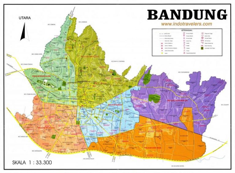 Gambar Peta Bandung