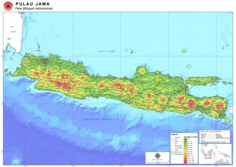 Gambar Peta Jawa