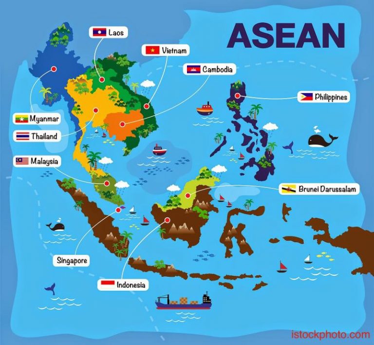 Peta Asean Lengkap