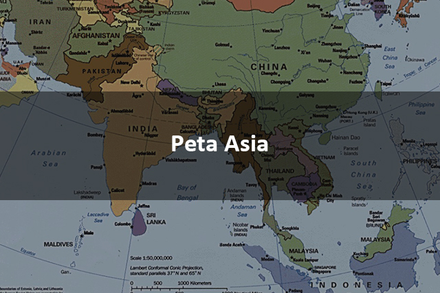 Peta Asia