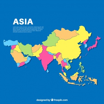 Peta Buta Asia