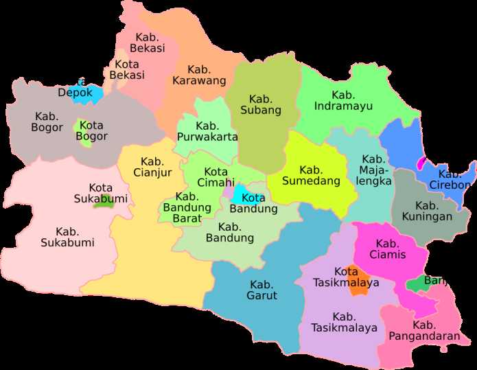 Peta Buta Bandung