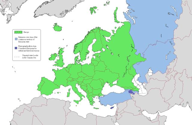 Peta Buta Eropa