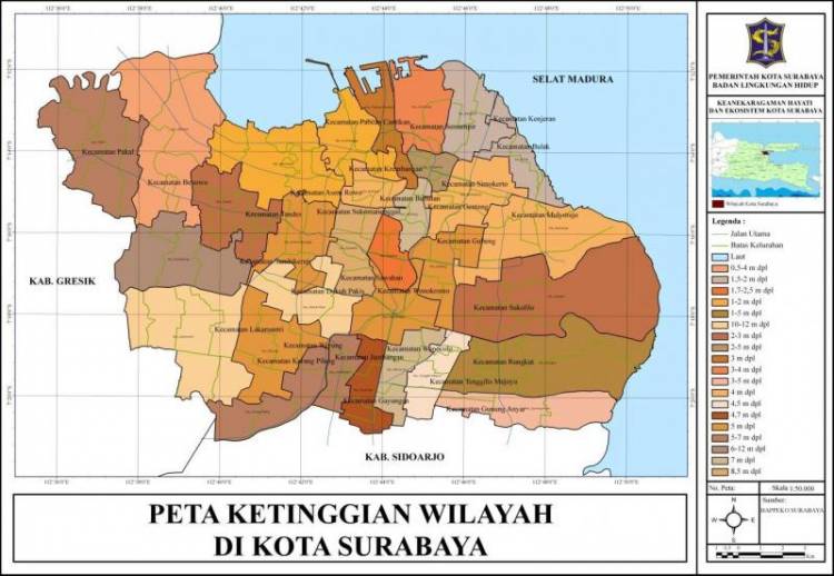 Peta Buta Surabaya