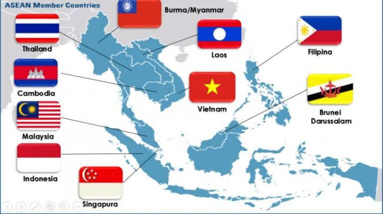 Peta Negara Asean