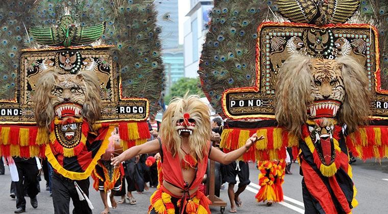 Tari Reog Ponorogo Dari Jawa Timur