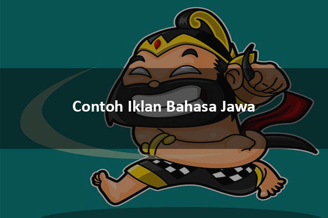 Contoh Iklan Bahasa Jawa