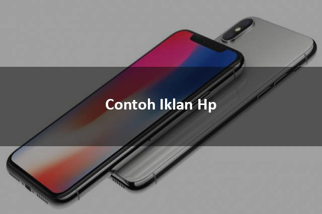 Contoh Iklan Hp