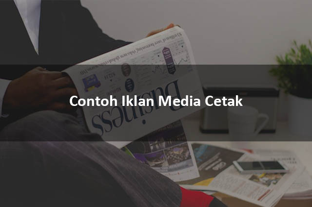 Contoh Iklan Media Cetak