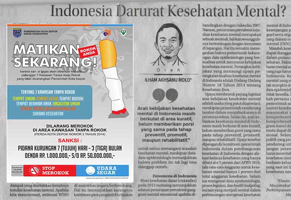 Contoh Iklan Non Niaga Tentang Kesehatan Mental