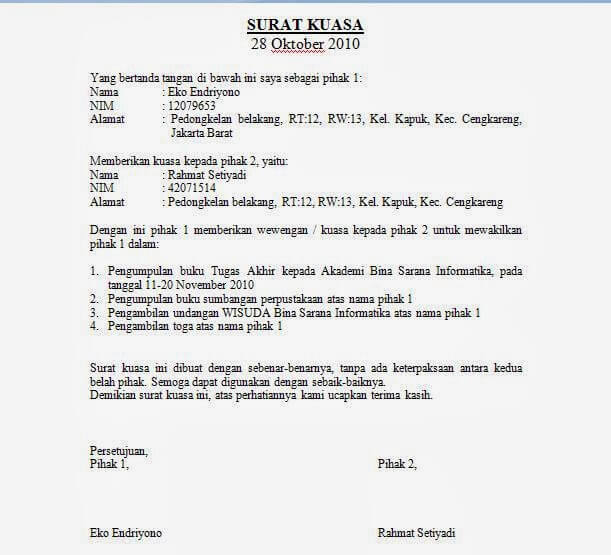 Contoh Surat Somasi Untuk Lembaga Pemerintah