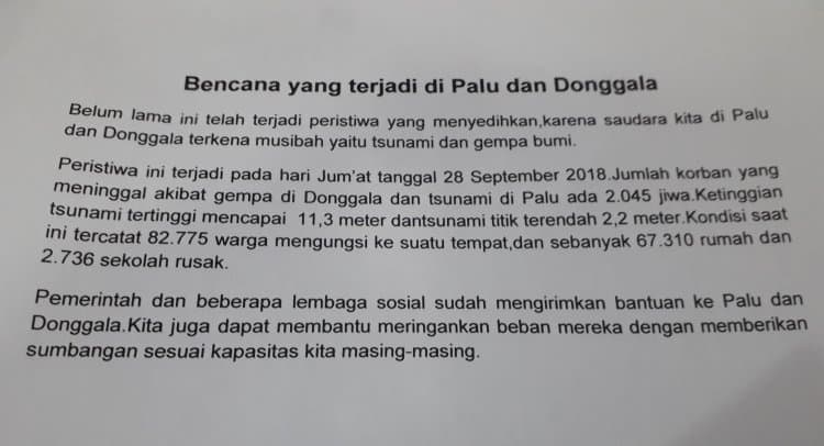 Contoh Teks Ekplanasi Tentang Tsunami