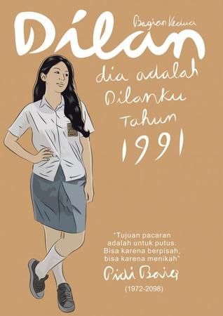 Cover Buku Dilan 1991