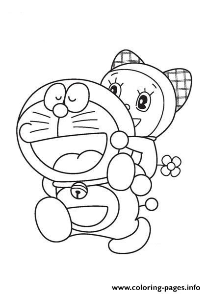 Gambar Mewarnai Doraemon 6