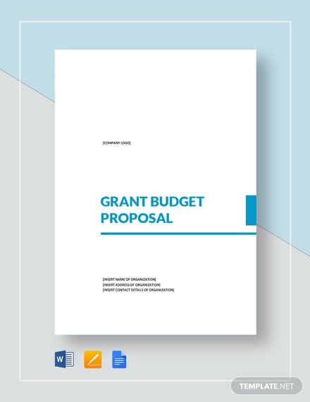 Grant Budget Proposal