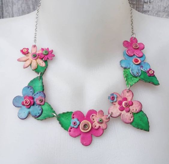 Kalung Dari Polymer Clay