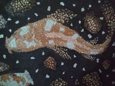 Kerajinan Lukisan Ikan Dari Kulit Telur