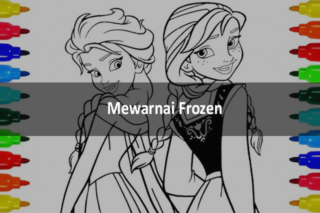 Mewarnai Frozen