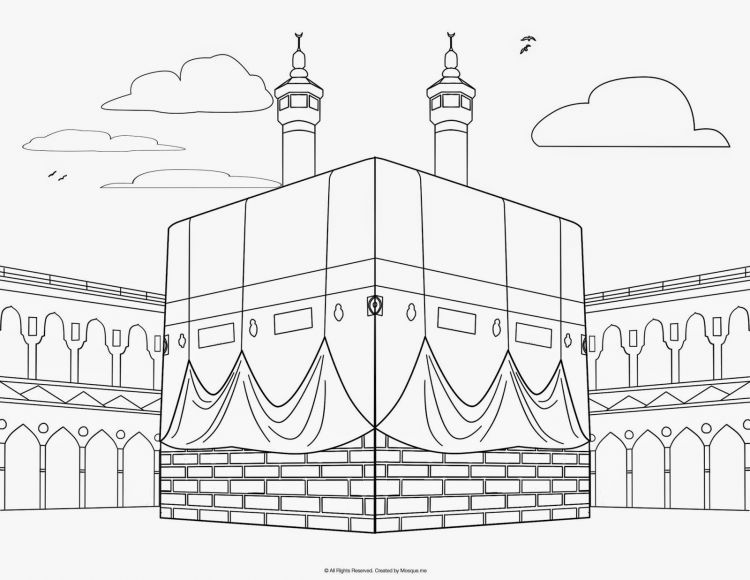 Mewarnai Gambar Kabah