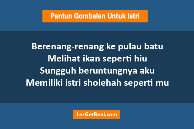 Pantun Gombalan Untuk Istri