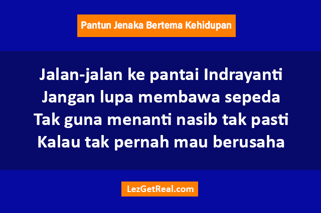 Pantun Jenaka Bertema Kehidupan