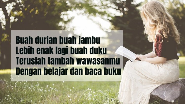 Pantun Nasehat Tentang Menuntut Ilmu