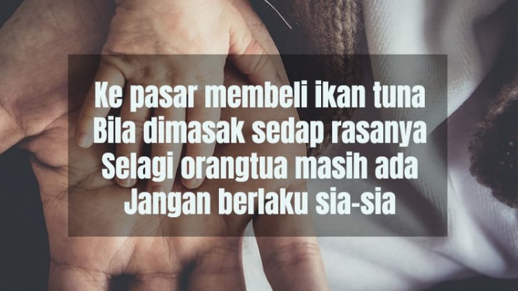 Pantun Nasehat Untuk Menghormati Ibu