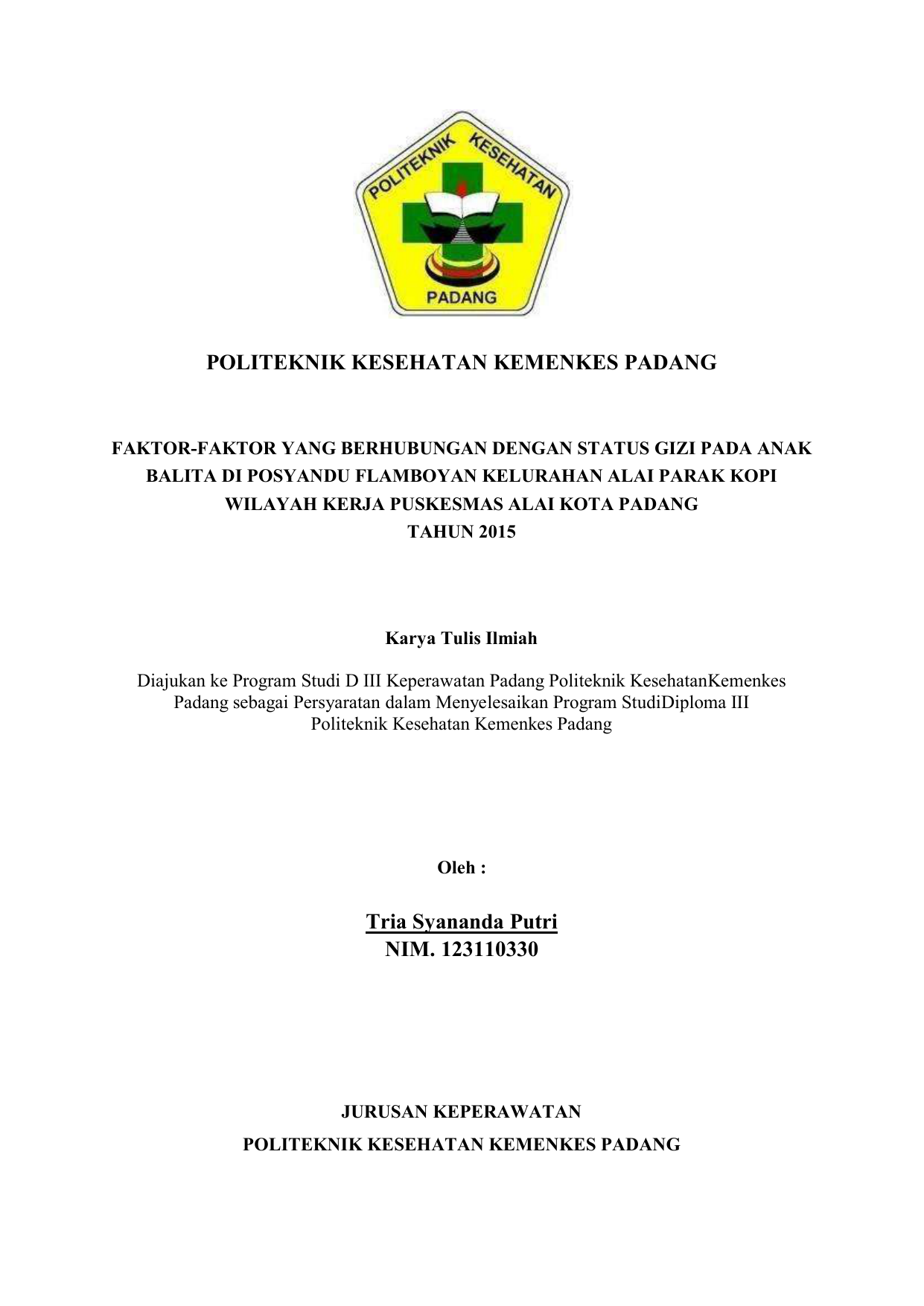 Politeknik Kesehatan Padang