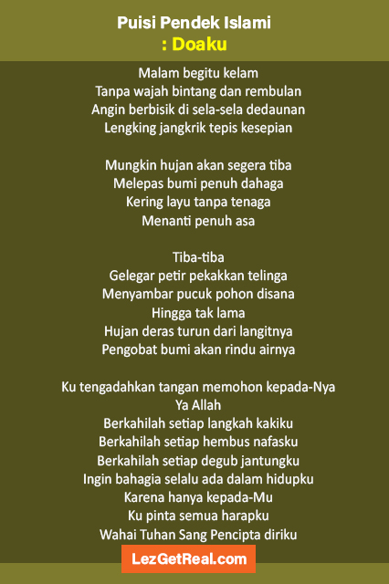 Puisi Pendek Islami