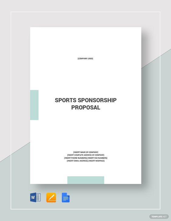Sport Sponsorship Proposal