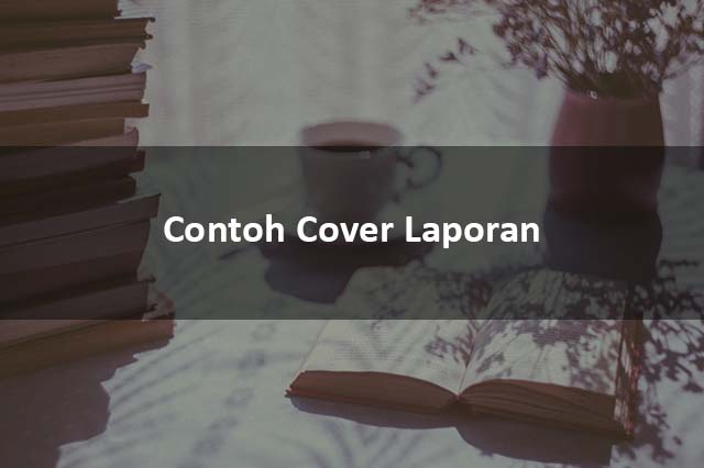 Contoh Cover Laporan