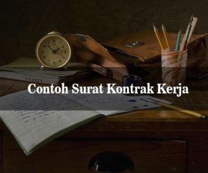 7+ contoh surat perjanjian kontrak rumah / sewa berbagai