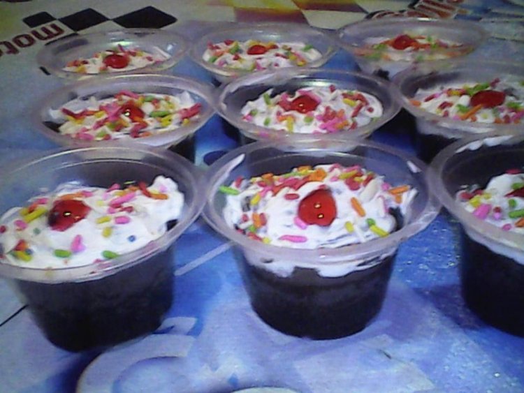 Brownies Gelas