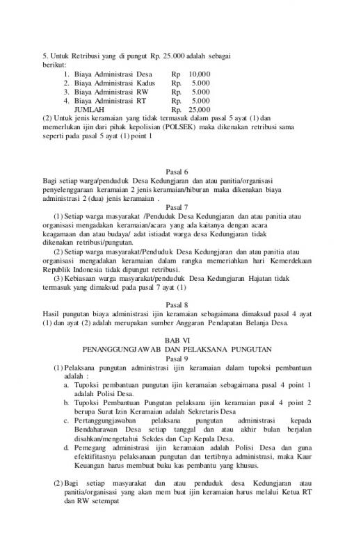 Contoh Surat Izin Keramaian Untuk Upacara Keagamaan