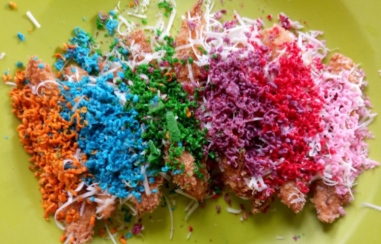 Nugget Pisang Rainbow