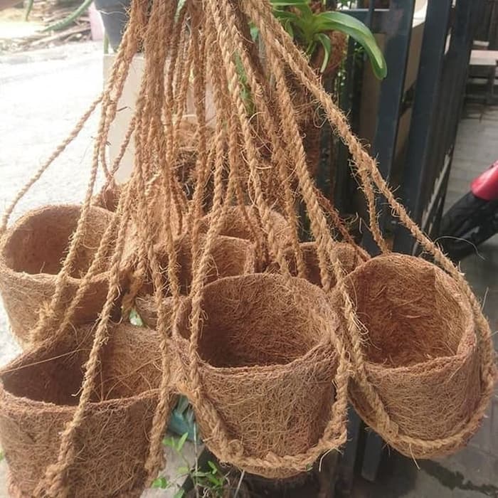 Pot Dari Sabut Kelapa