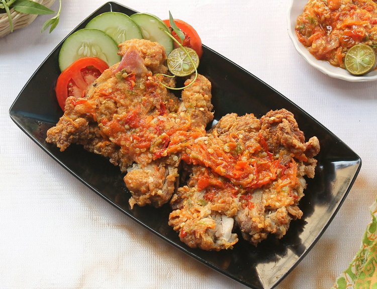 Resep Ayam Geprek Sambal Jahe