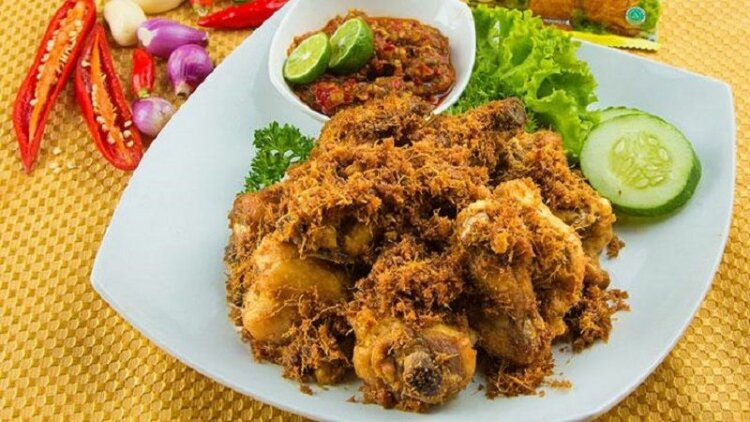 Resep Ayam Goreng Kremes Lengkuas