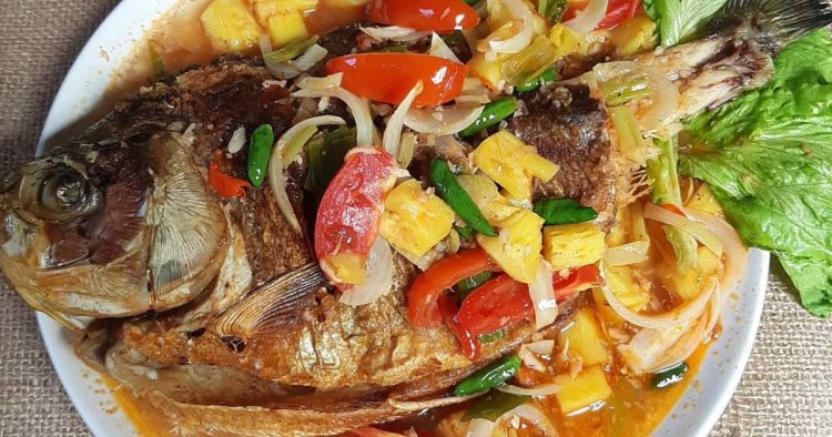 Resep Bawal Asam Manis