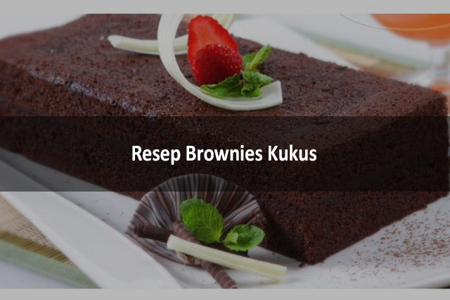 Resep Brownies Kukus