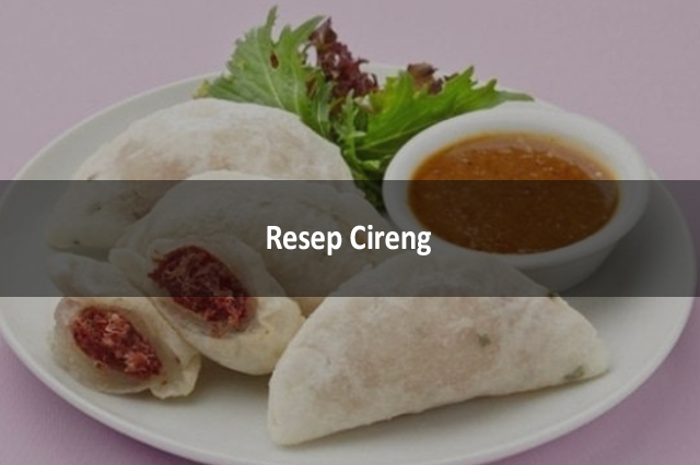 Resep Cireng