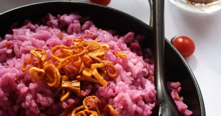 Resep Nasi Uduk Ungu