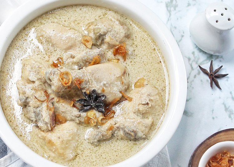 Resep Opor Ayam Putih