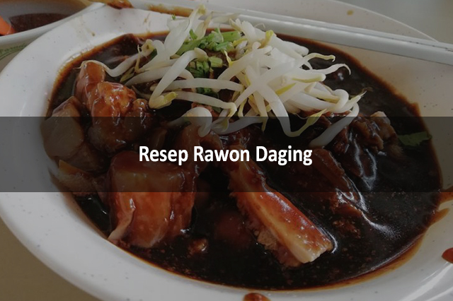 Resep Rawon Daging