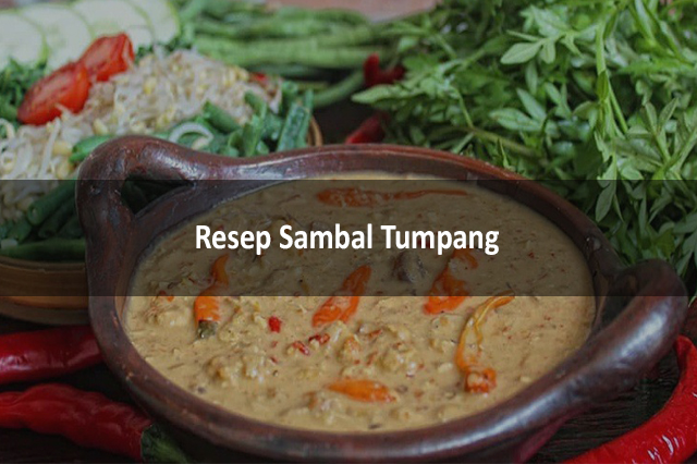 Resep Sambal Tumpang