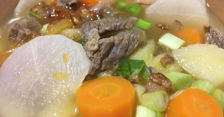 Resep Sop Sapi Lobak