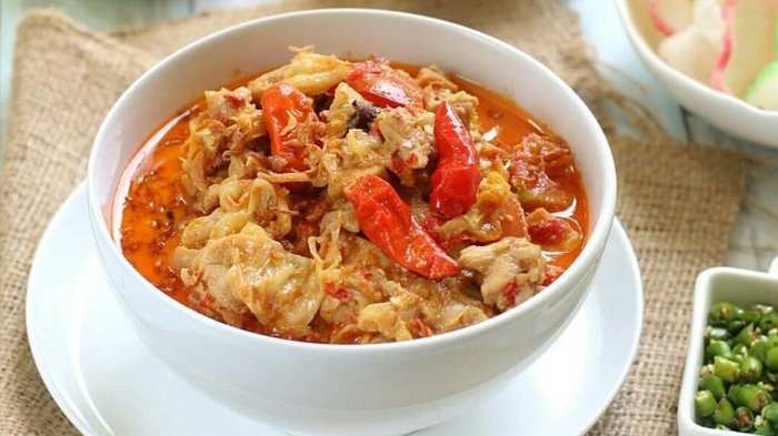 Resep Tongseng Daging Ayam