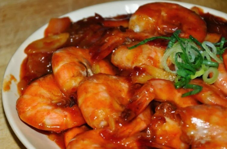 Resep Udang Asam Manis